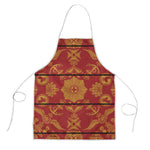 Lesotho Seanamarena Kharetsa Royal Red Apron Basotho Traditional Blanket Style