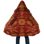 Lesotho Seanamarena Kharetsa Royal Red Cloak Basotho Traditional Blanket Style