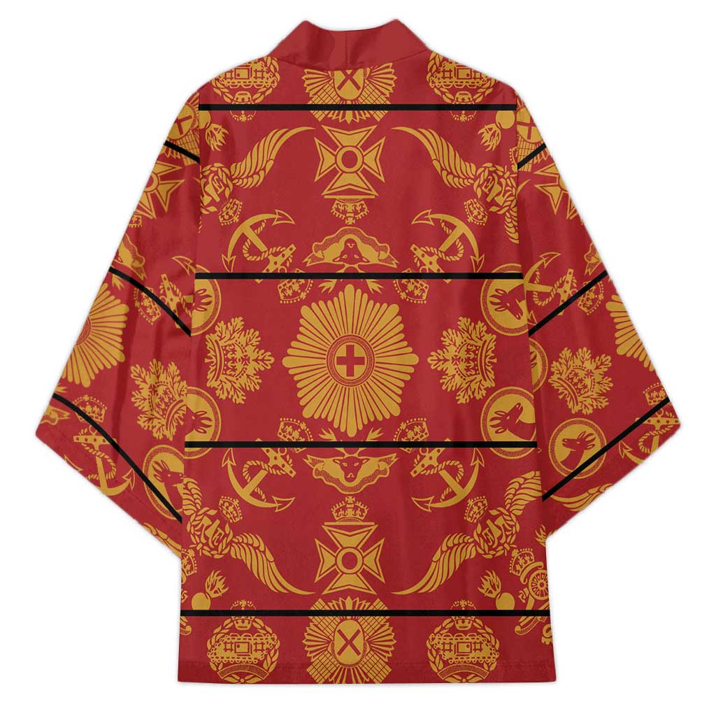 Lesotho Seanamarena Kharetsa Royal Red Kimono Basotho Traditional Blanket Style