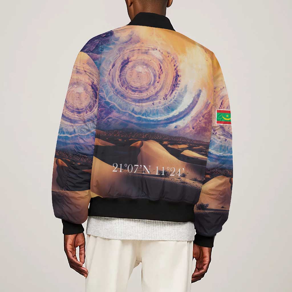 Mauritania Eyes of the SaharaBomber Jacket - African Pride