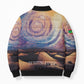 Mauritania Richat Structure Bomber Puffer Jacket Eyes of the Sahara