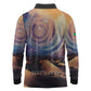 Mauritania Eyes of the SaharaLong Sleeve Polo Shirt - African Pride