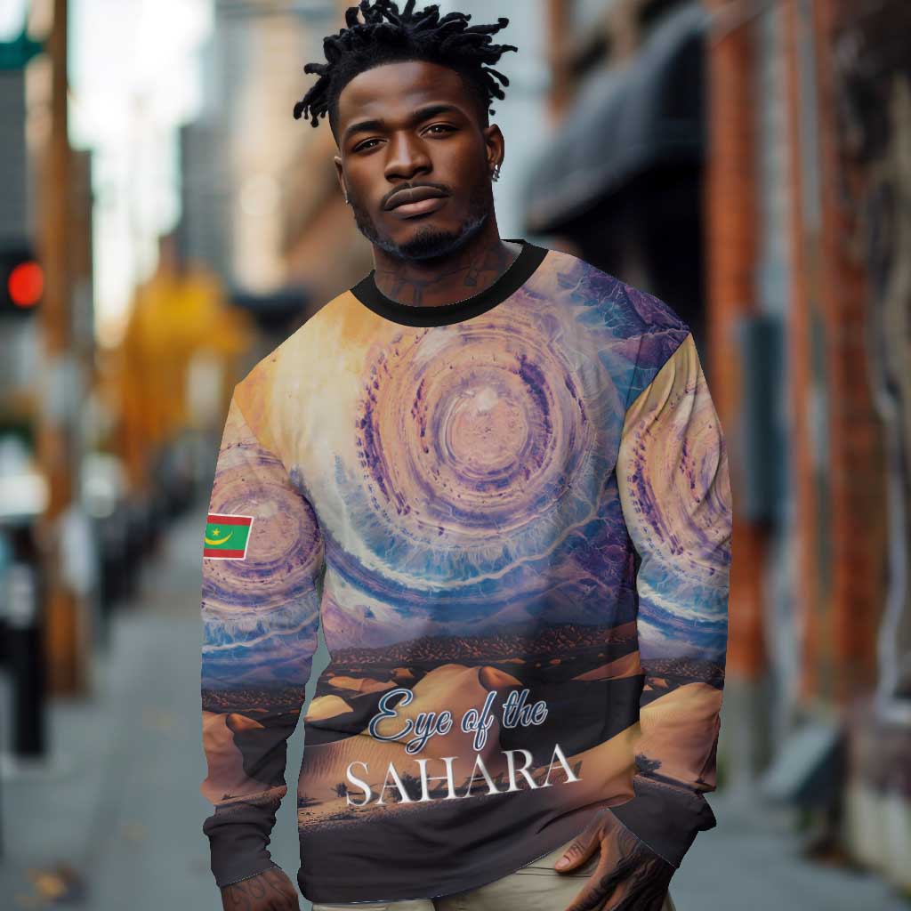 Mauritania Eyes of the SaharaLong Sleeve Shirt - African Pride