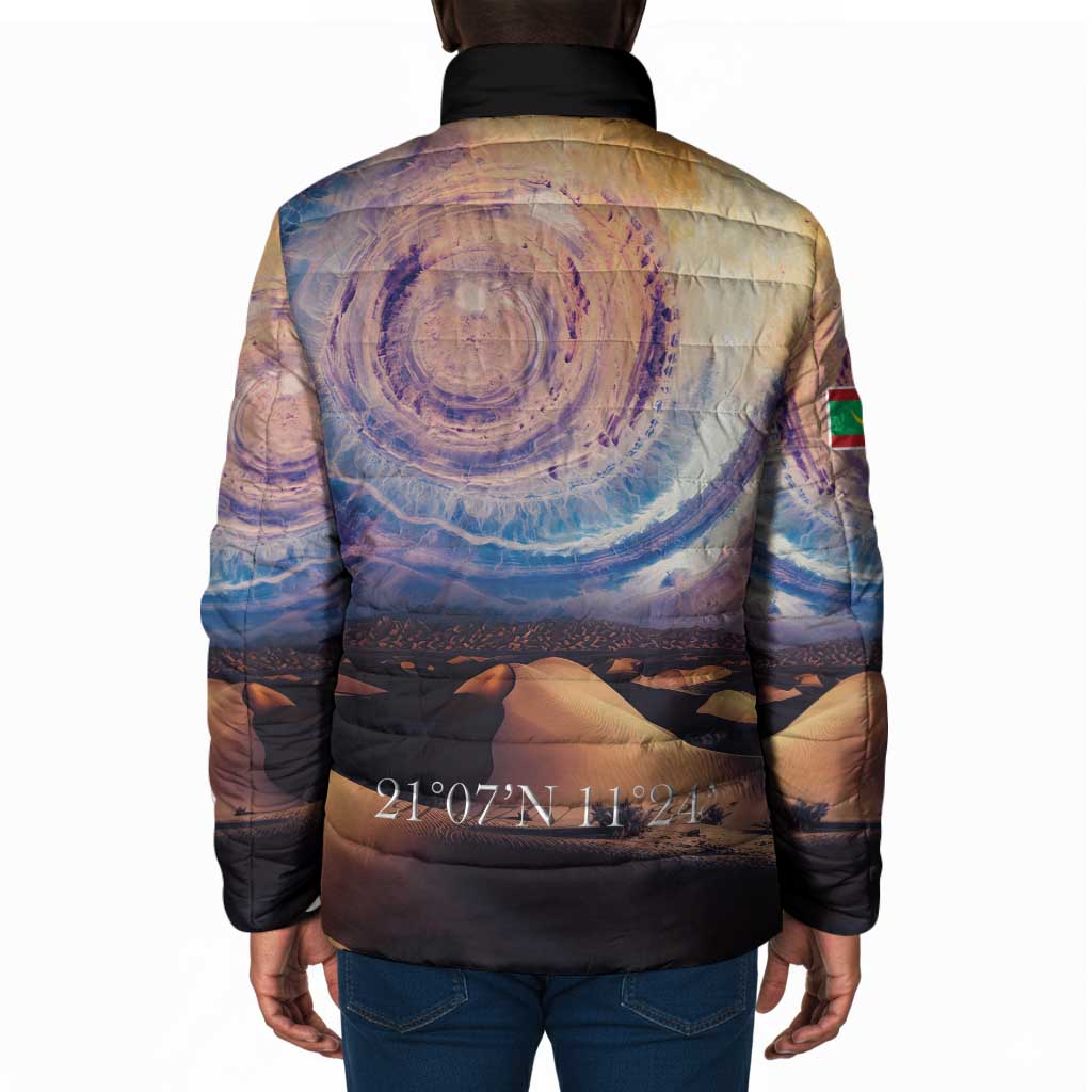 Mauritania Richat Structure Padded Jacket Eyes of the Sahara