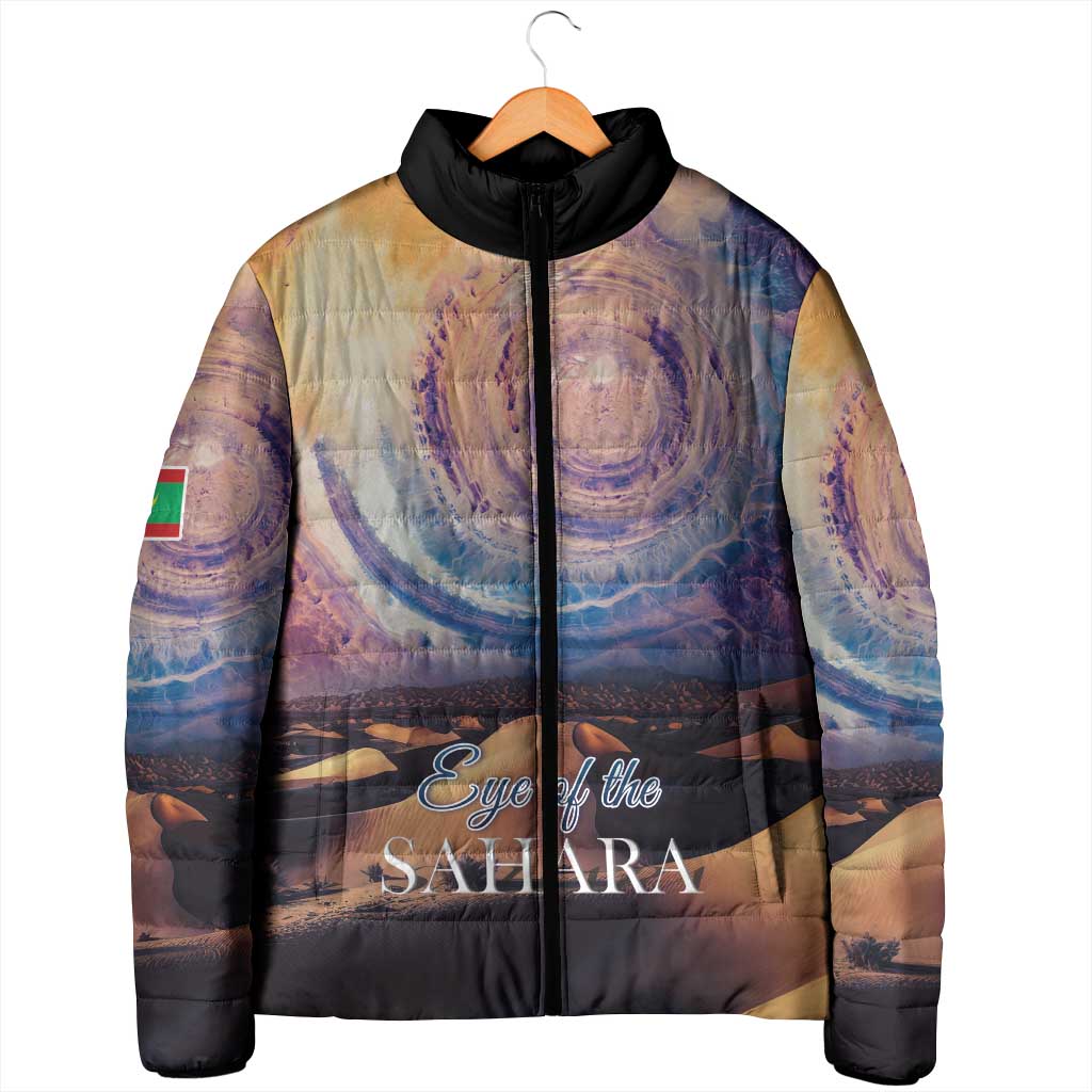 Mauritania Richat Structure Padded Jacket Eyes of the Sahara