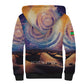 Mauritania Eyes of the SaharaSherpa Hoodie - African Pride