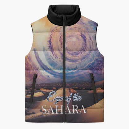 Mauritania Richat Structure Sleeveless Puffer Jacket Eyes of the Sahara