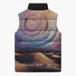 Mauritania Richat Structure Sleeveless Puffer Jacket Eyes of the Sahara