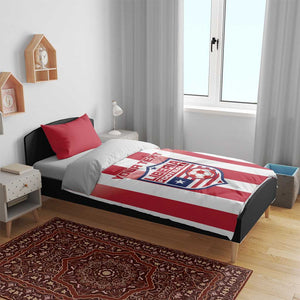 Custom Liberia Football Bedding Set The Lone Stars Sporty Style