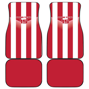 Custom Liberia Football Car Mats The Lone Stars Sporty Style