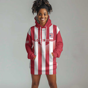 Custom Liberia Football Hoodie Dress The Lone Stars Sporty Style