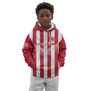 Custom Liberia Football Kid Hoodie The Lone Stars Sporty Style