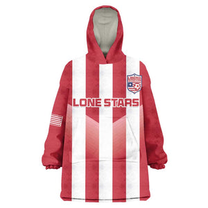 Custom Liberia Football Kid Wearable Blanket Hoodie The Lone Stars Sporty Style