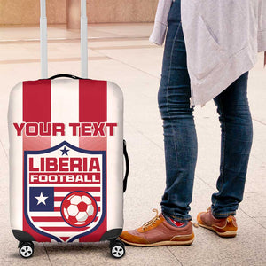 Custom Liberia Football Luggage Cover The Lone Stars Sporty Style