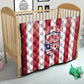 Custom Liberia Football Quilt The Lone Stars Sporty Style