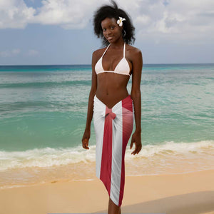 Custom Liberia Football Sarong The Lone Stars Sporty Style