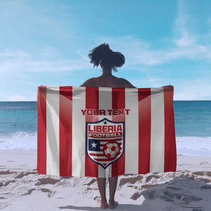 Custom Liberia Football Sarong The Lone Stars Sporty Style