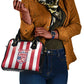 Custom Liberia Football Shoulder Handbag The Lone Stars Sporty Style