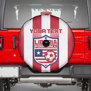 Custom Liberia Football Spare Tire Cover The Lone Stars Sporty Style