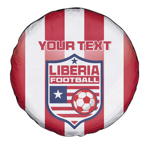 Custom Liberia Football Spare Tire Cover The Lone Stars Sporty Style