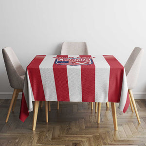 Custom Liberia Football Tablecloth The Lone Stars Sporty Style