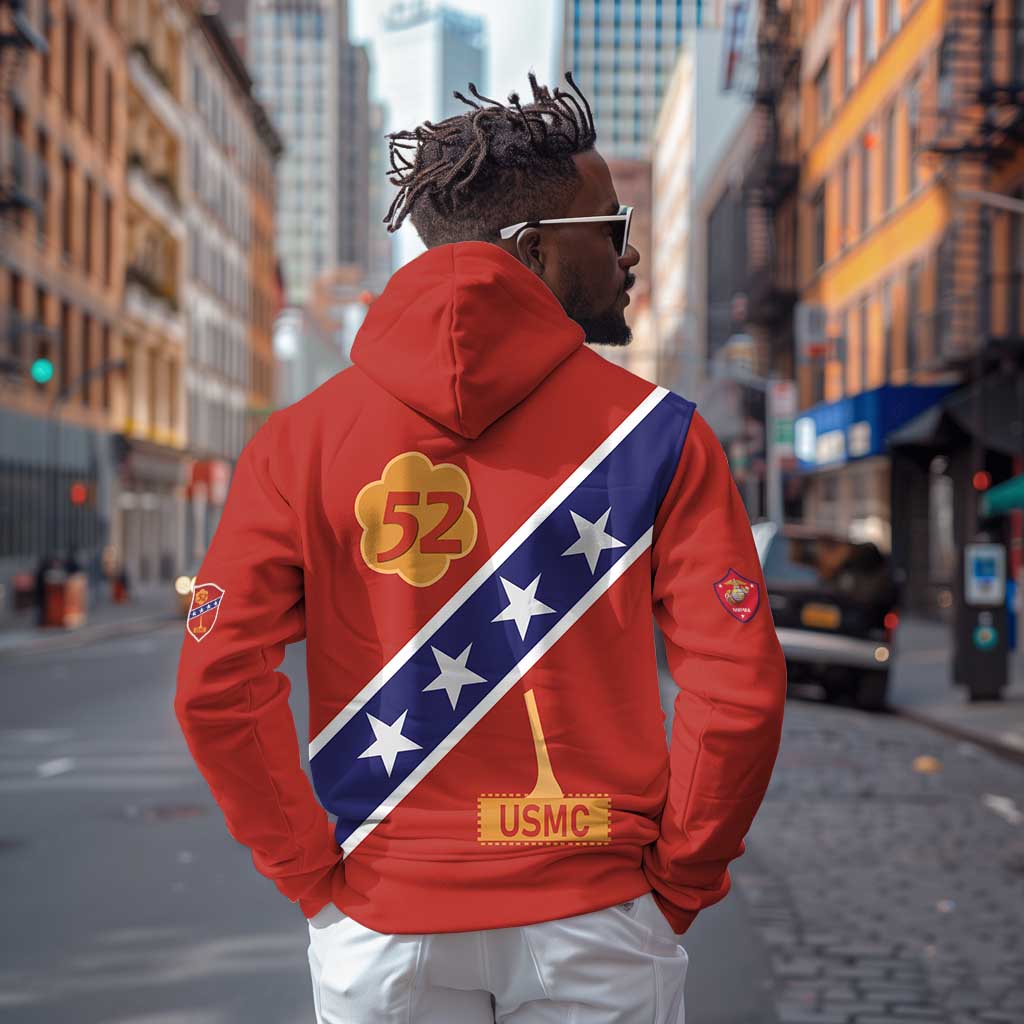 52 USMC Legacy Hoodie Proud Montford Point Marines - African Pride
