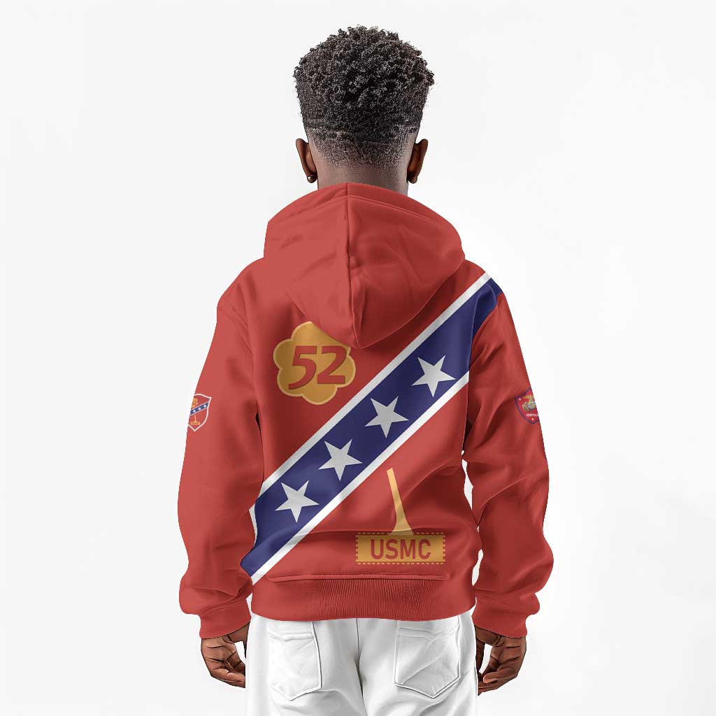 52 USMC Legacy Kid Hoodie Proud Montford Point Marines - African Pride