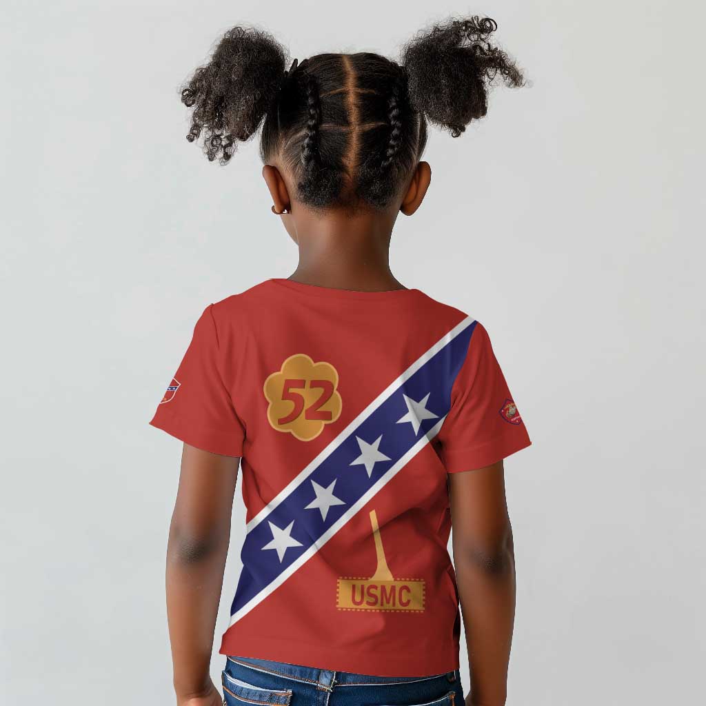 52 USMC Legacy Kid T shirt Proud Montford Point Marines - African Pride