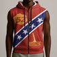 52 USMC Legacy Sleeveless Zip Hoodie Proud Montford Point Marines - African Pride