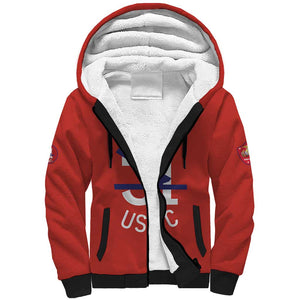 51 USMC Legacy Sherpa Hoodie Proud Montford Point Marines - African Pride
