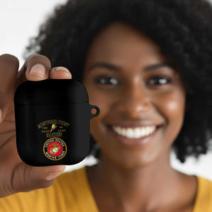 African American Marine Corps Legacy AirPods Case Montford Point Heritage Black