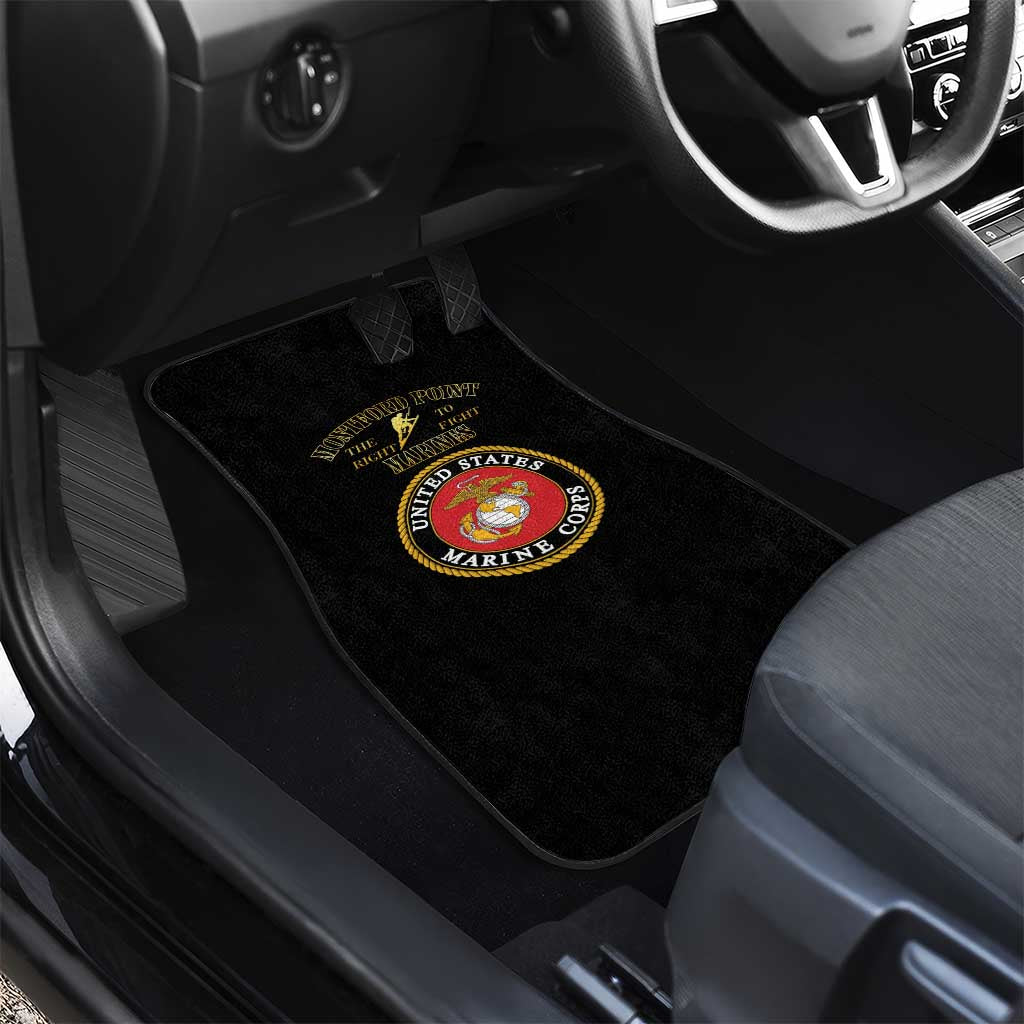 Montford Point Marines Car Mats African American Heroes Black - African Pride