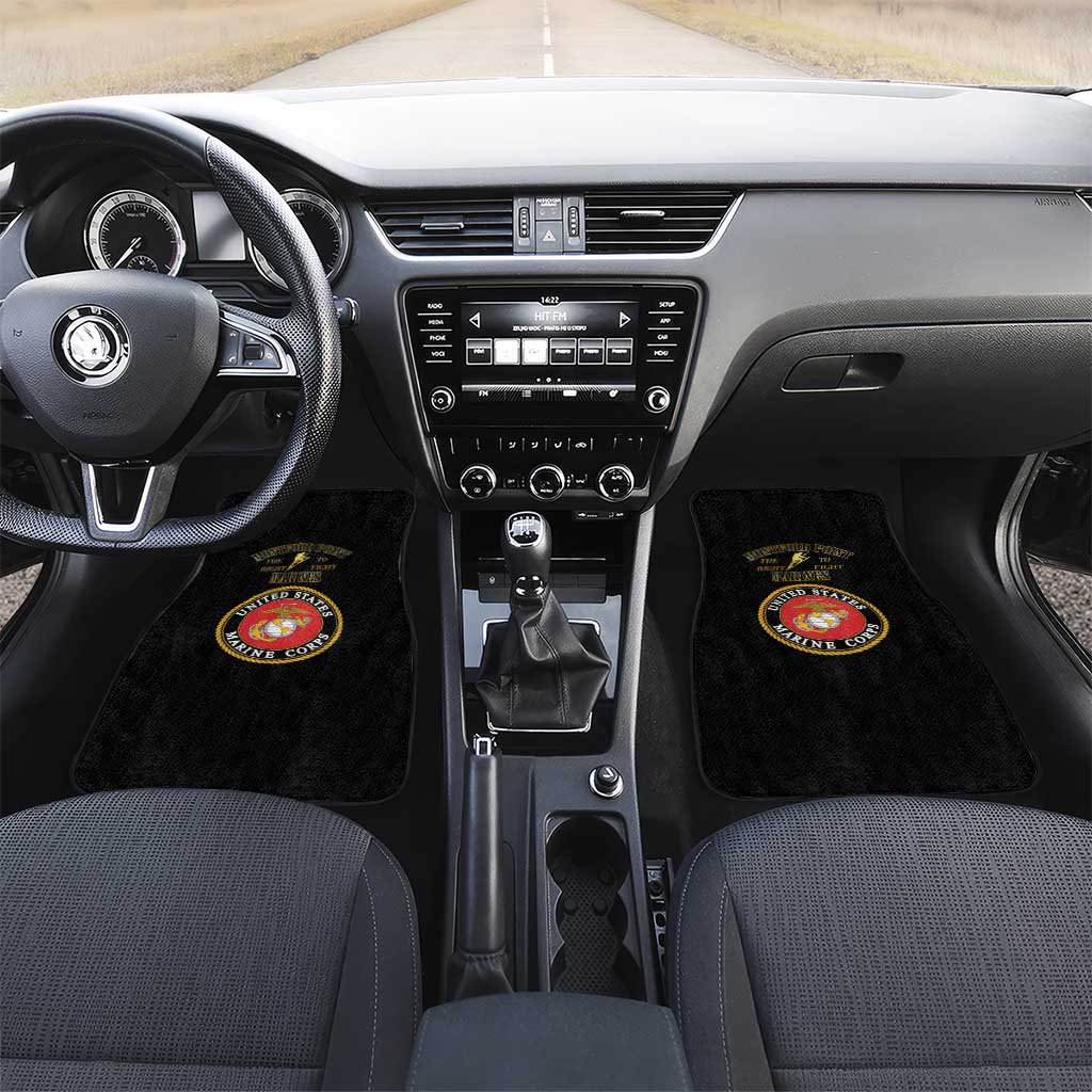 Montford Point Marines Car Mats African American Heroes Black - African Pride