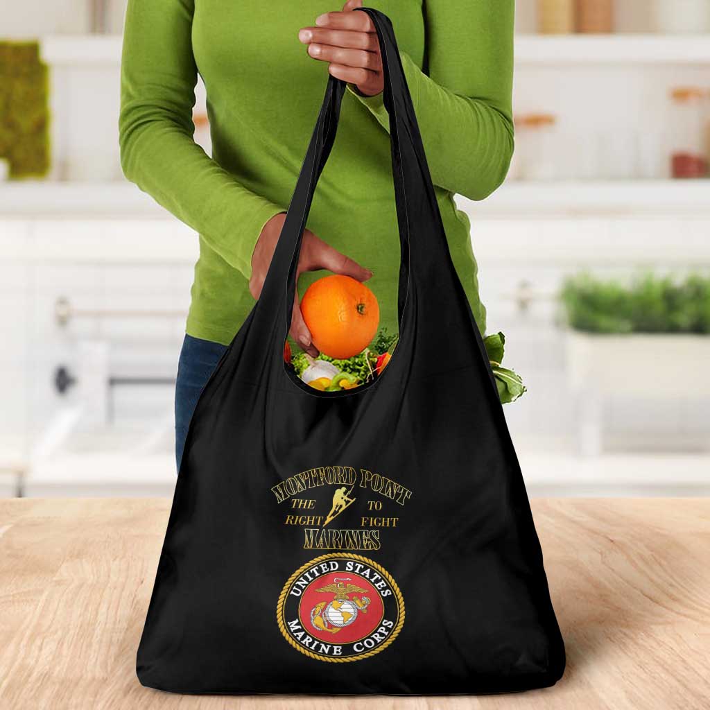 Montford Point Marines Grocery Bag African American Heroes Black - African Pride