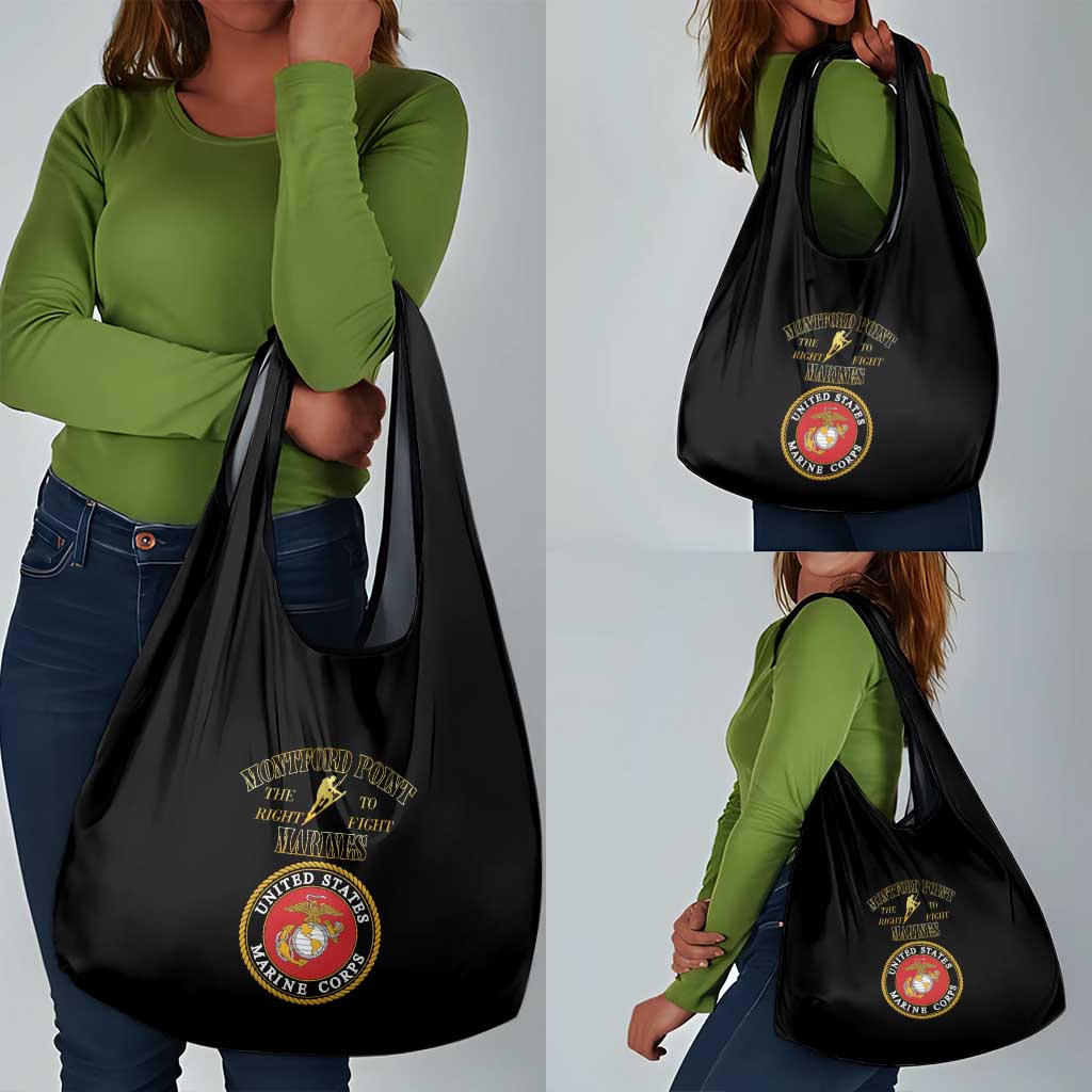 Montford Point Marines Grocery Bag African American Heroes Black - African Pride