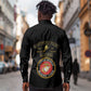 Montford Point Marines Long Sleeve Button Shirt African American Heroes Black - African Pride