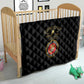 Montford Point Marines Quilt African American Heroes Black - African Pride
