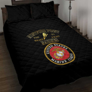 Montford Point Marines Quilt Bed Set African American Heroes Black - African Pride