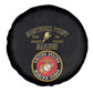Montford Point Marines Spare Tire Cover African American Heroes Black - African Pride
