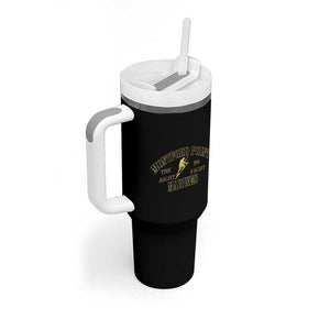 Montford Point Marines Tumbler With Handle African American Heroes Black - African Pride