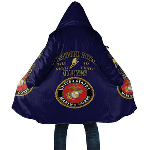 African American Marine Corps Legacy Cloak Montford Point Heritage Navy Blue