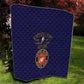 Montford Point Marines Quilt African American Heroes Navy Blue - African Pride