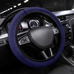 Montford Point Marines Steering Wheel Cover African American Heroes Navy Blue - African Pride