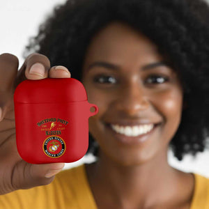 African American Marine Corps Legacy AirPods Case Montford Point Heritage Red
