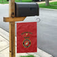 Montford Point Marines Garden Flag African American Heroes Red - African Pride