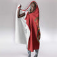 Montford Point Marines Hooded Blanket African American Heroes Red - African Pride