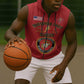 Montford Point Marines Sleeveless Zip Hoodie African American Heroes Red - African Pride