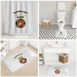 African American Marine Corps Legacy Bathroom Set Montford Point Heritage White