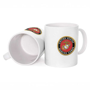 African American Marine Corps Legacy Ceramic Mug Montford Point Heritage White