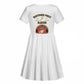 Montford Point Marines Kid Short Sleeve Dress African American Heroes White - African Pride